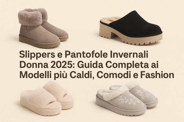 Slippers e Pantofole Invernali Donna 2025: Guida Completa ai Modelli più Caldi, Comodi e Fashion