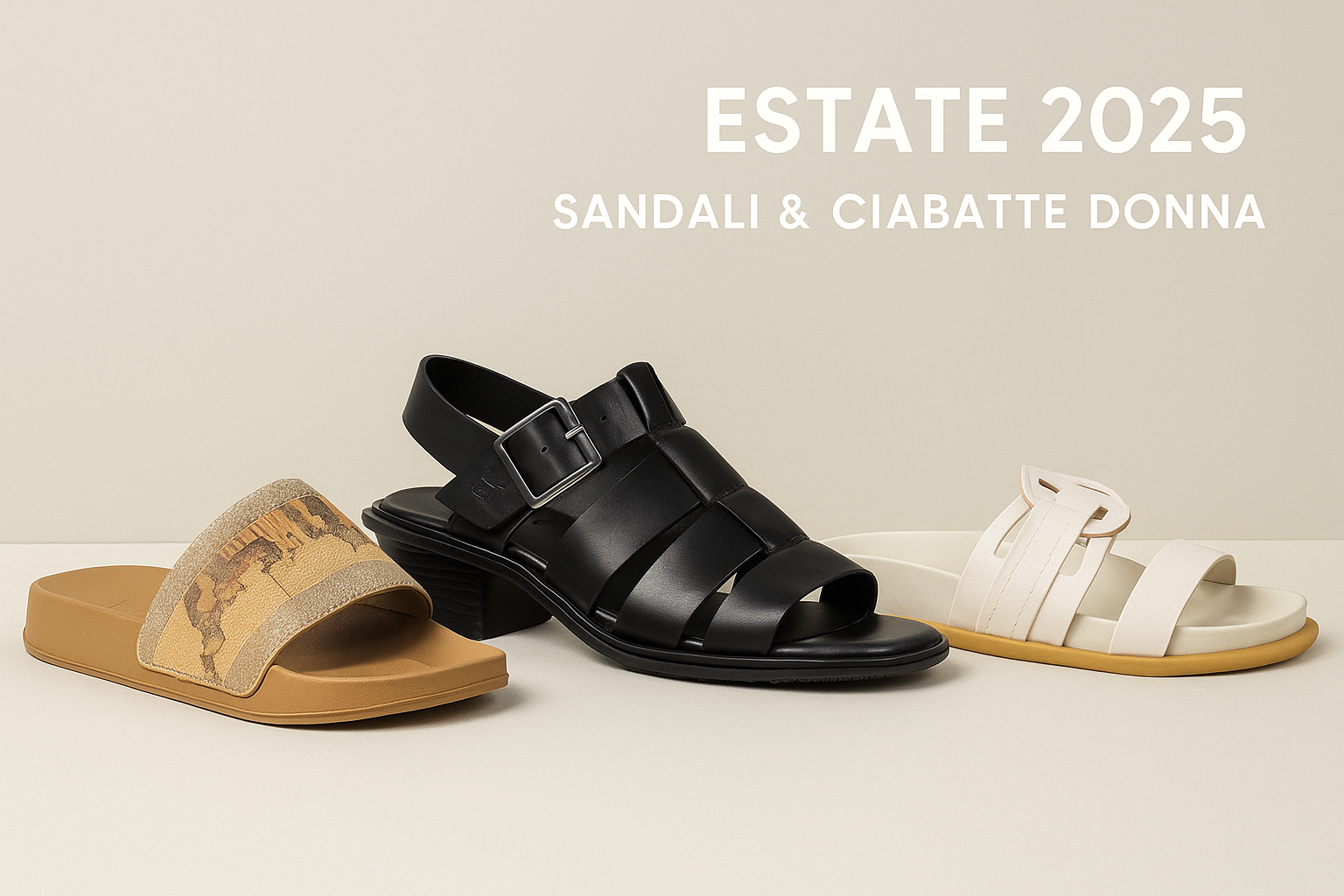 Sandali e ciabatte donna: stile, comfort ed eleganza per l’estate 2025