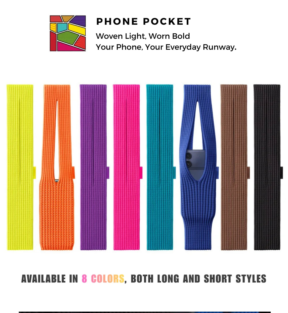 Phone Pocket Borsa Tracolla – 40-80 cm, Per Cellulare