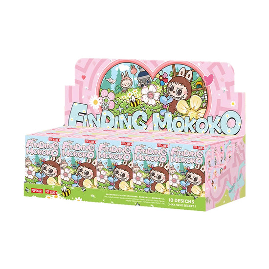 Mokoko figura segreta “Heart Maze” Labubu in cartone blind box