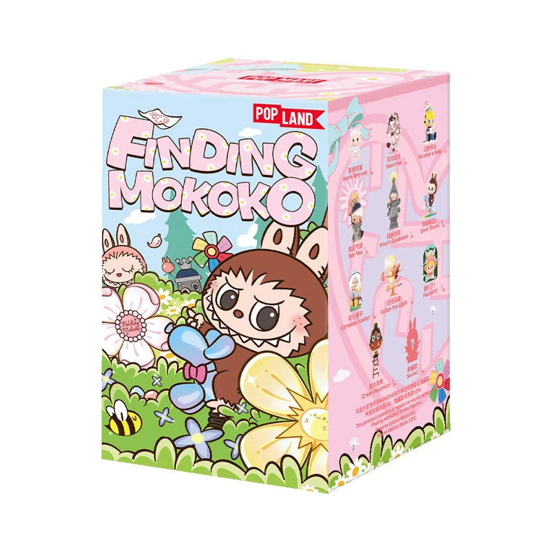 Mokoko figura segreta “Heart Maze” Labubu in cartone blind box
