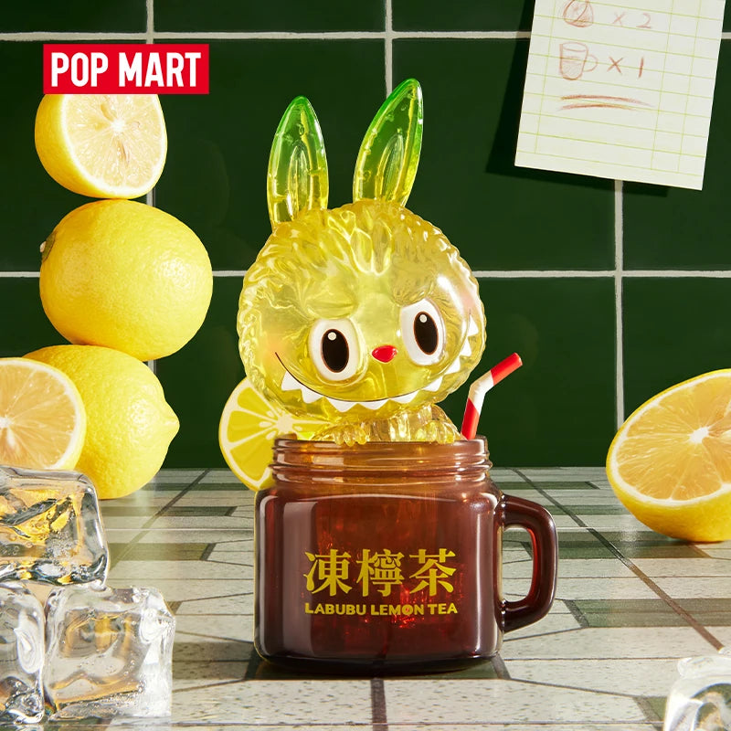 Scatola sigillata Pop Mart Labubu Lemon Tea
