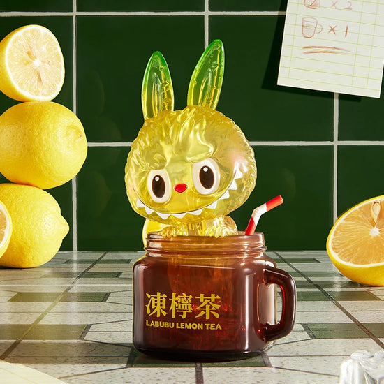 Scatola sigillata Pop Mart Labubu Lemon Tea