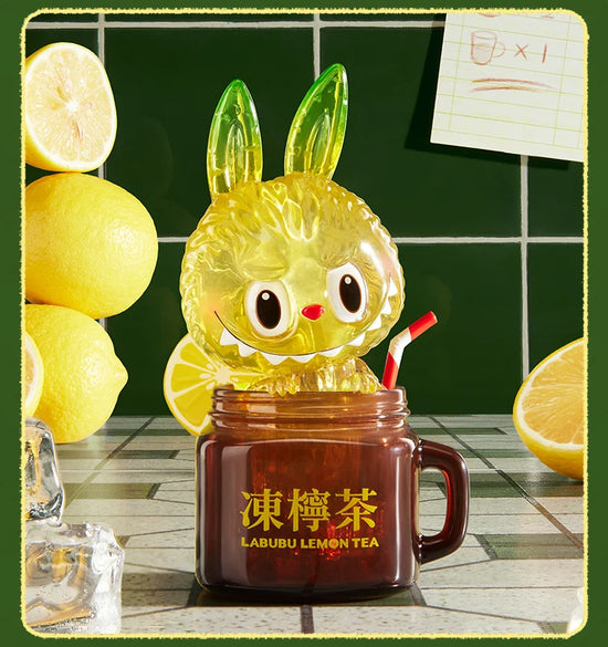Scatola sigillata Pop Mart Labubu Lemon Tea