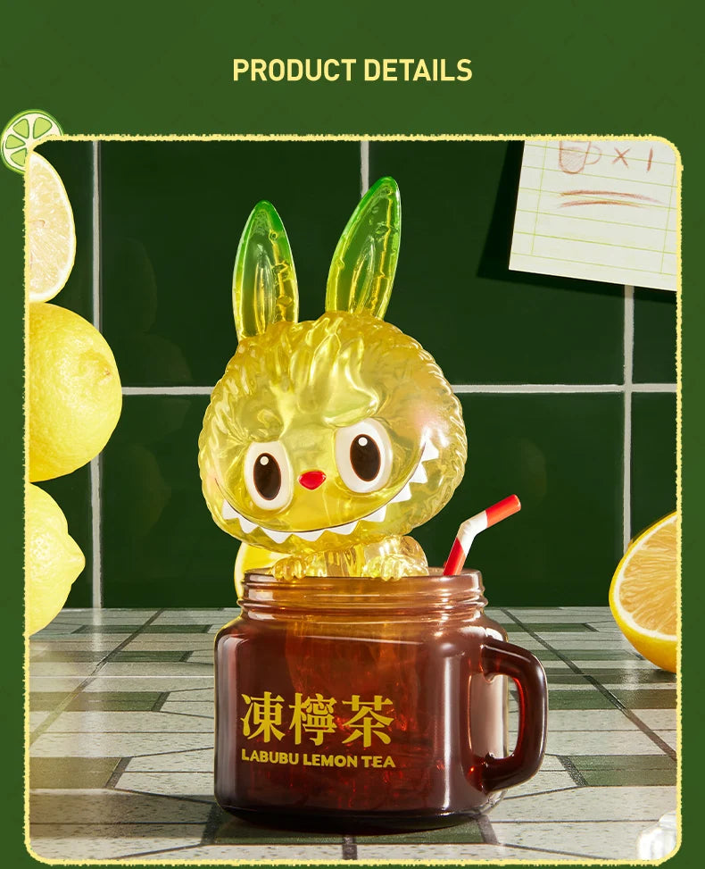 Scatola sigillata Pop Mart Labubu Lemon Tea