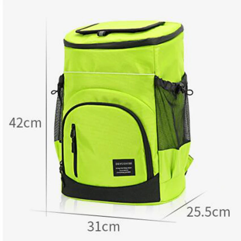 Zaino termico multitasche in tessuto Oxford impermeabile 30L