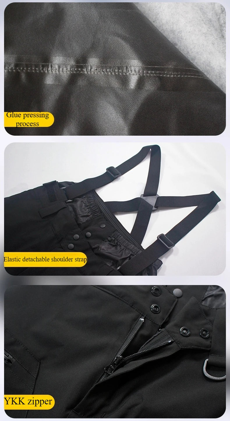 Pantaloni da neve donna 2025 impermeabili e antivento – snow pants termici tecnici per sci, snowboard e attività all’aperto