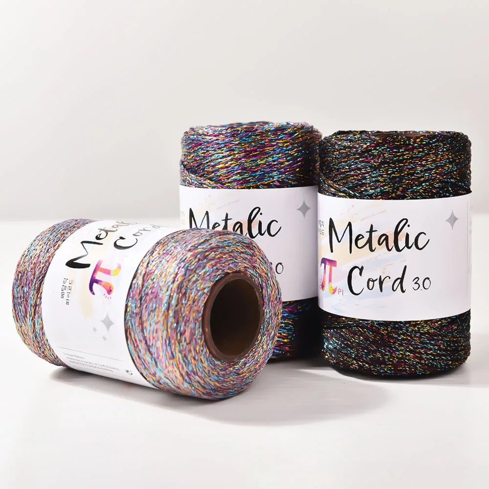 Filo metallico 3 mm hollow core 100 m – Wire colorato per borse, scarpe, sciarpe e progetti artigianali fai-da-te