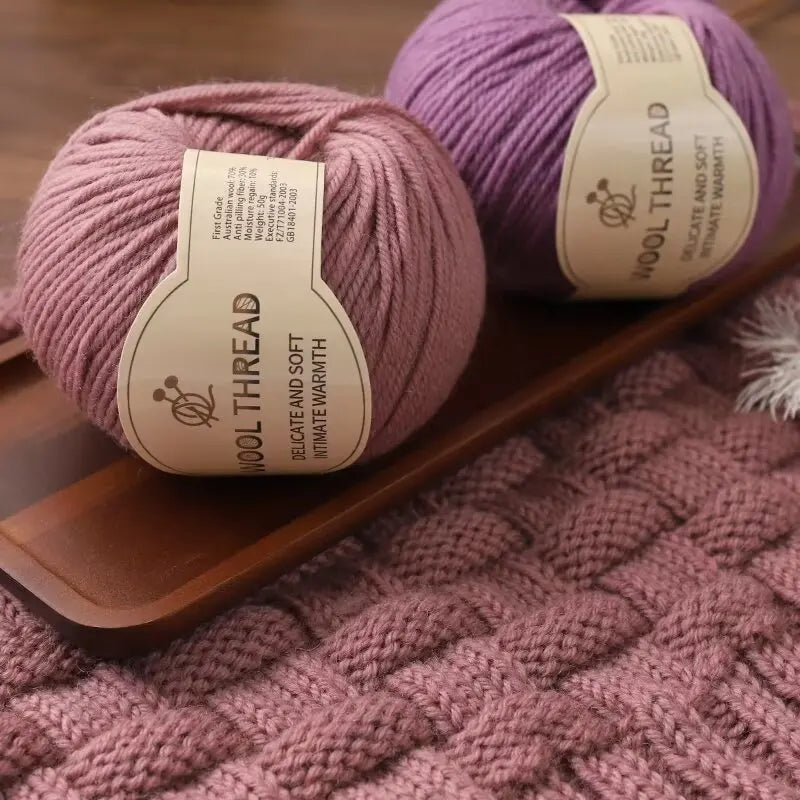 Set 10 Gomitoli Lana– 500 g Filato Medio-Spesso per Maglieria e Uncinetto