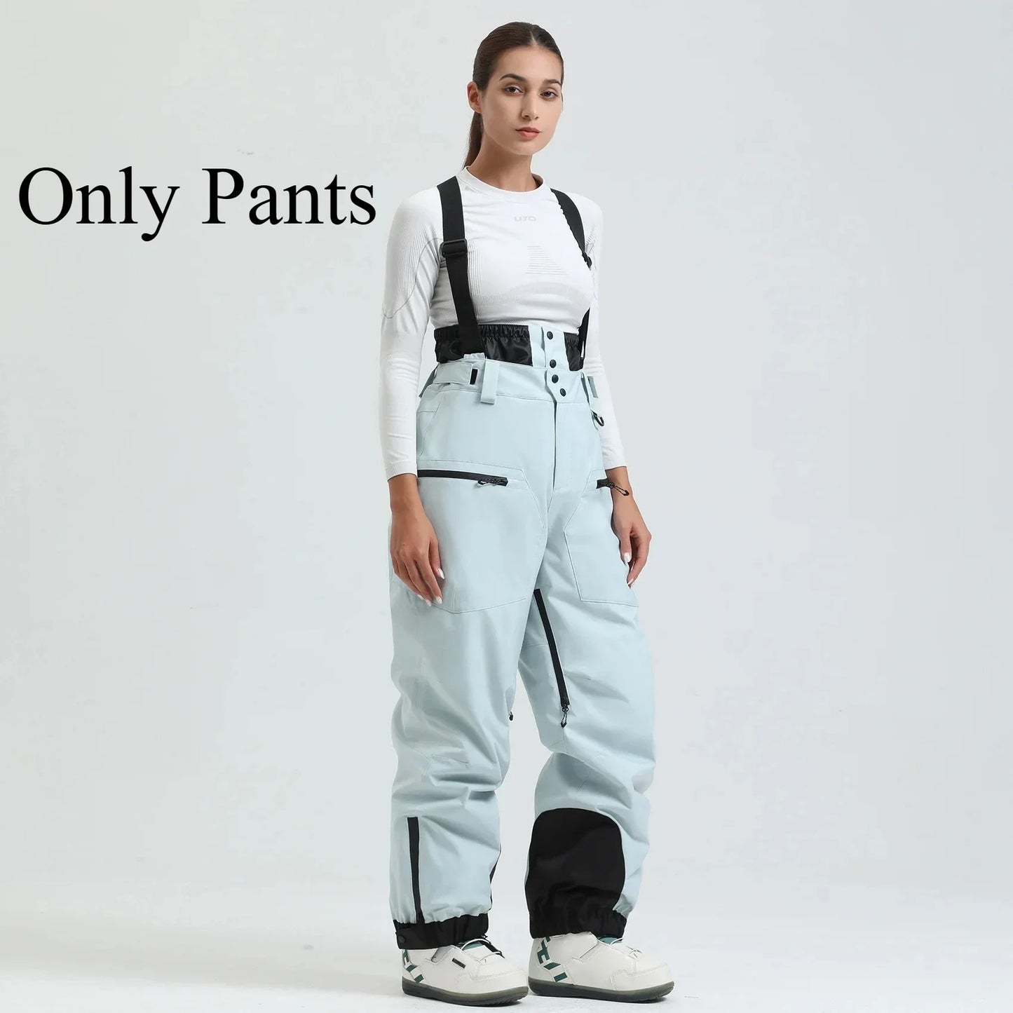 Pantaloni da neve donna 2025 impermeabili e antivento – snow pants termici tecnici per sci, snowboard e attività all’aperto