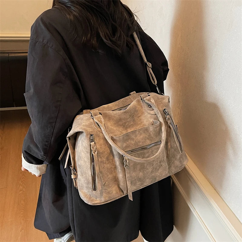 Borsa tote donna 2025 in PU leather – capiente, elegante e moderna, perfetta per commuting e stile casual-luxury