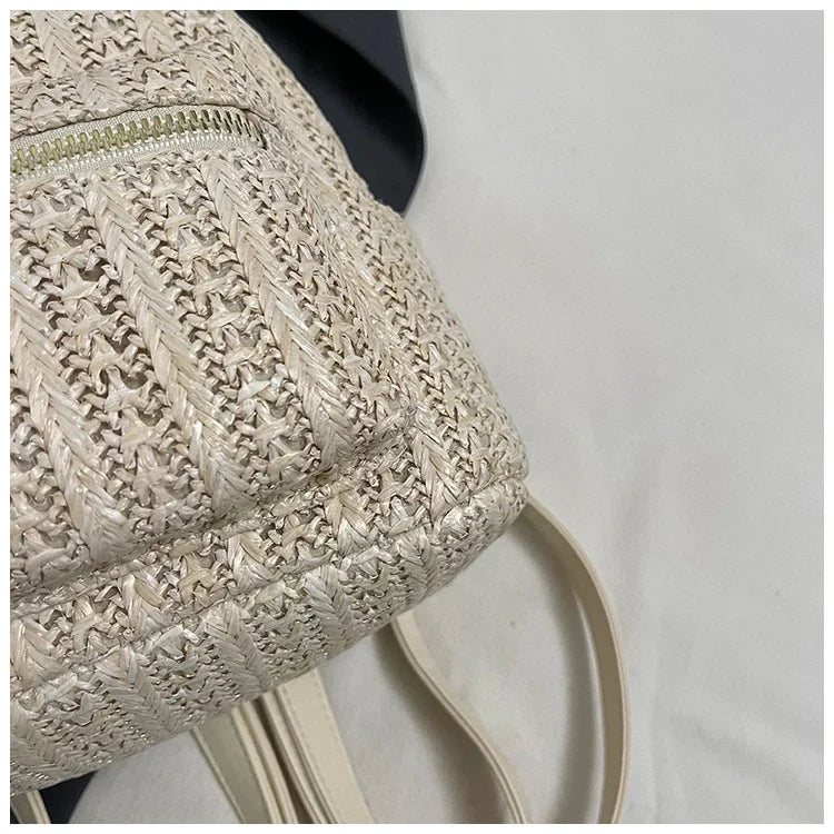 Zaino Mini Donna in Paglia 2025 – Casual Estivo e Versatile