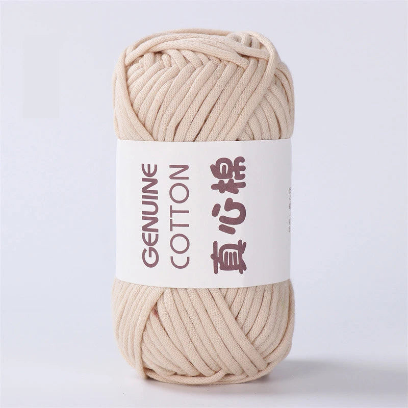 Filato Hollow per Uncinetto da 3–4,5 mm – Filo Rotondo per Borse, Cuscini, Amigurumi e Progetti di Alta Qualità