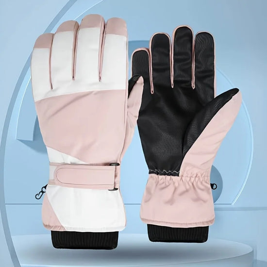 Guanti da sci invernali unisex – impermeabili, antivento, touchscreen e caldi per sport all'aperto