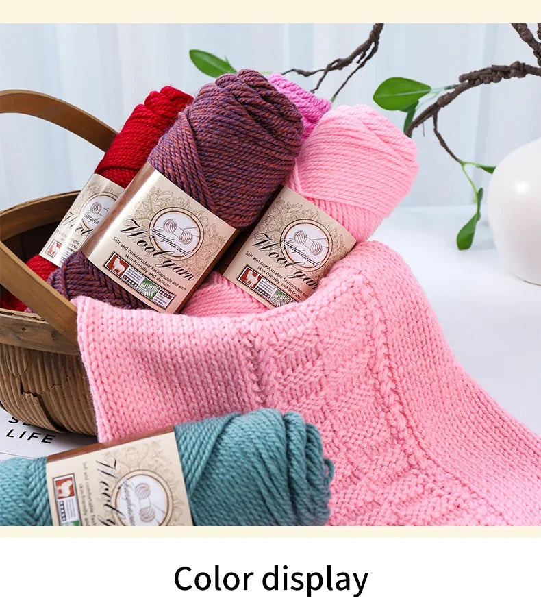 Set 5 gomitoli filato spesso alpaca 500 g – yarn grosso per maglioni, cappotti e crafting inverno