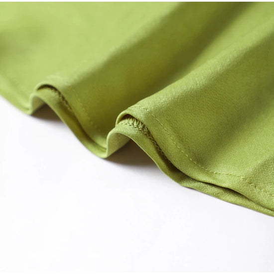 Abito da sera in raso con fiocco per donna – abito elegante schiena scoperta