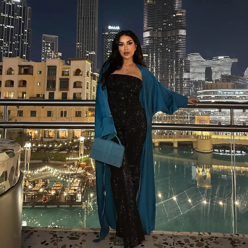 Set denim con paillettes da donna – Gilet crop + jeans vita alta con zip, outfit street style 2025