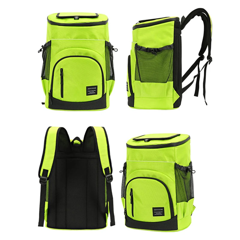 Zaino termico multitasche in tessuto Oxford impermeabile 30L