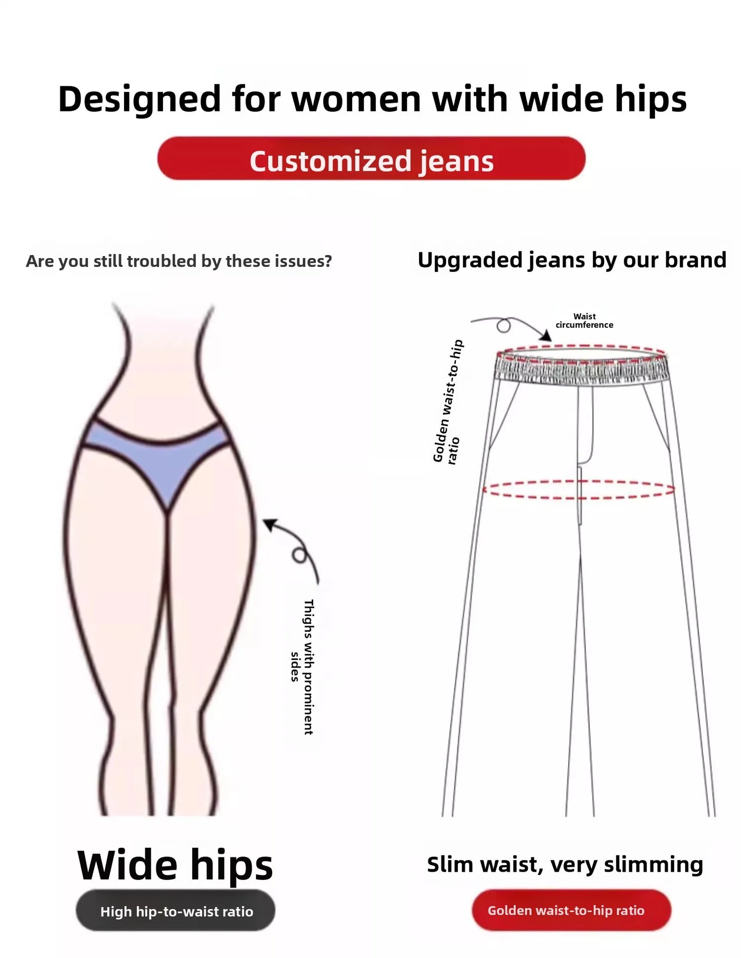 Jeans khaki a vita bassa da donna – stile retrò americano, gamba larga, lunghezza completa, micro flare, taglie comode, casual e confortevoli