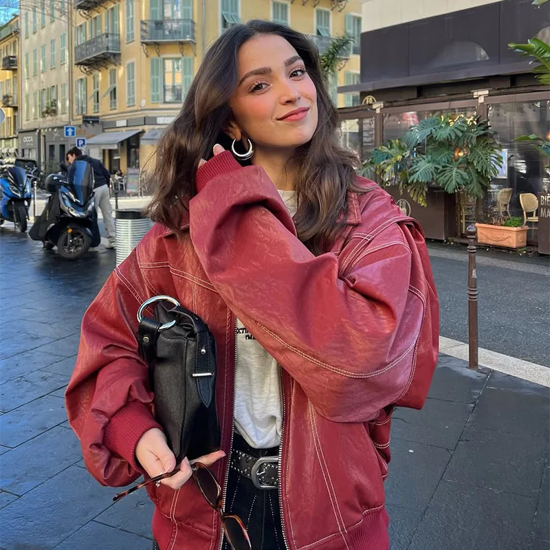 Bomber Donna Collo Alto con Zip - immagine 48