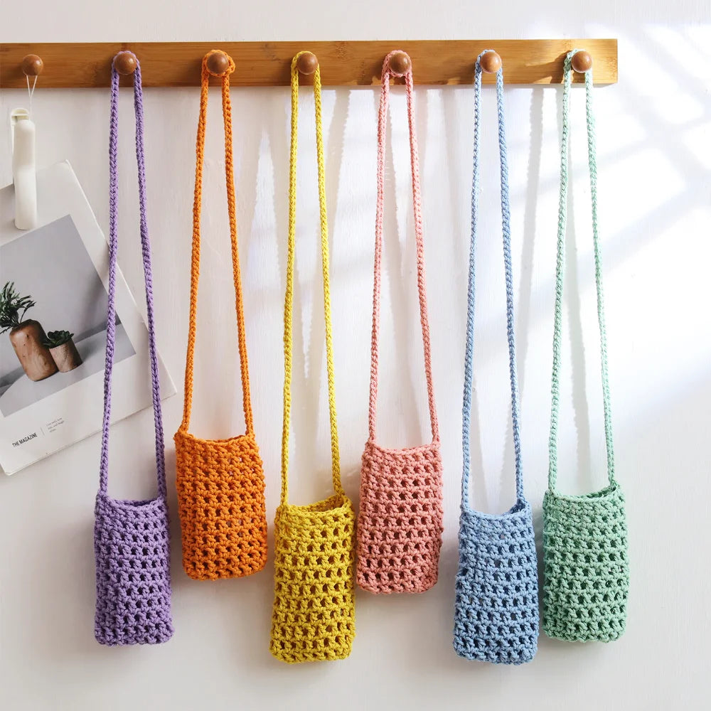 Mini Tracolla per Telefono e Colorata Phone pocket