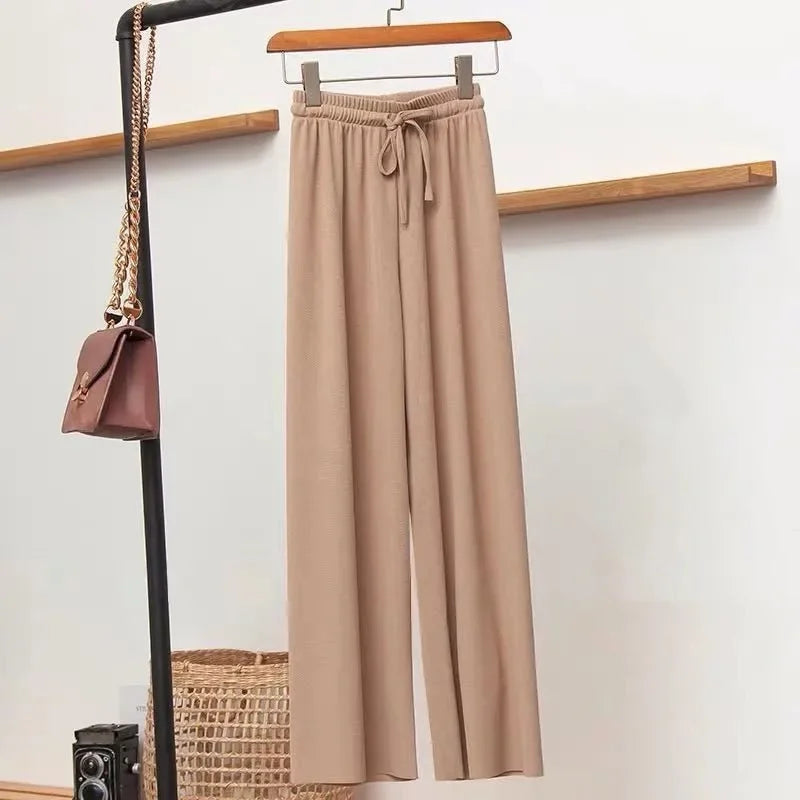 Pantaloni donna larghi leggeri – Eleganti e Comodi