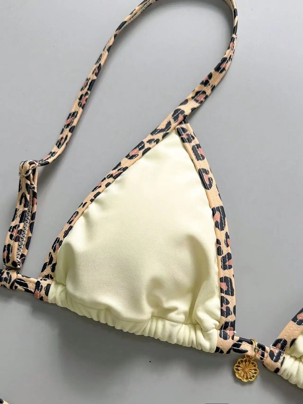 Micro Bikini Leopardato Sexy – Costume Push Up Donna