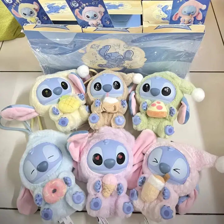Stitch "Eat Something Before Sleep" – Blind Box Disney da collezione con figure snack