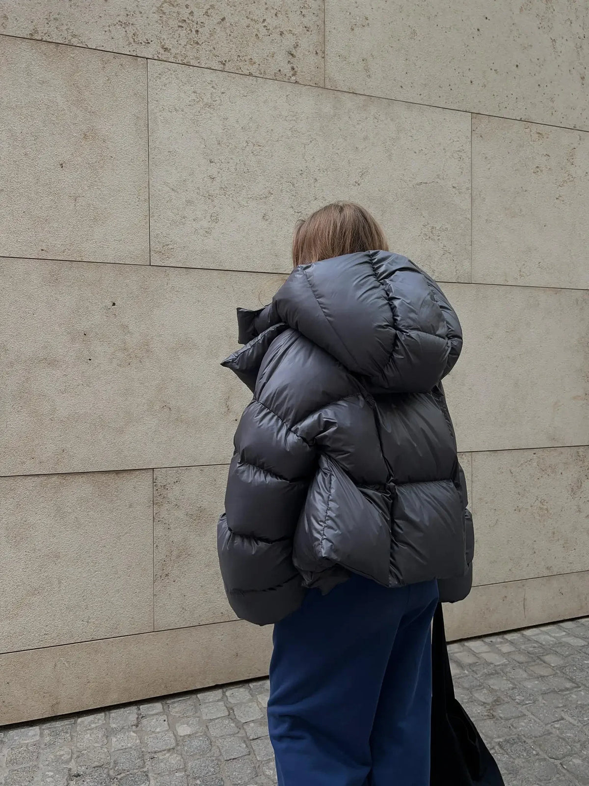 Piumino Donna Oversize con Cappuccio - immagine 23