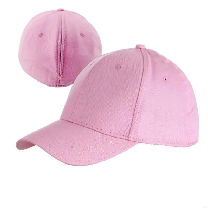 Ponytail Cap da Donna in Cotone – Cappellino sportivo regolabile con foro posteriore per capelli lunghi, ideale per fitness e uso quotidiano