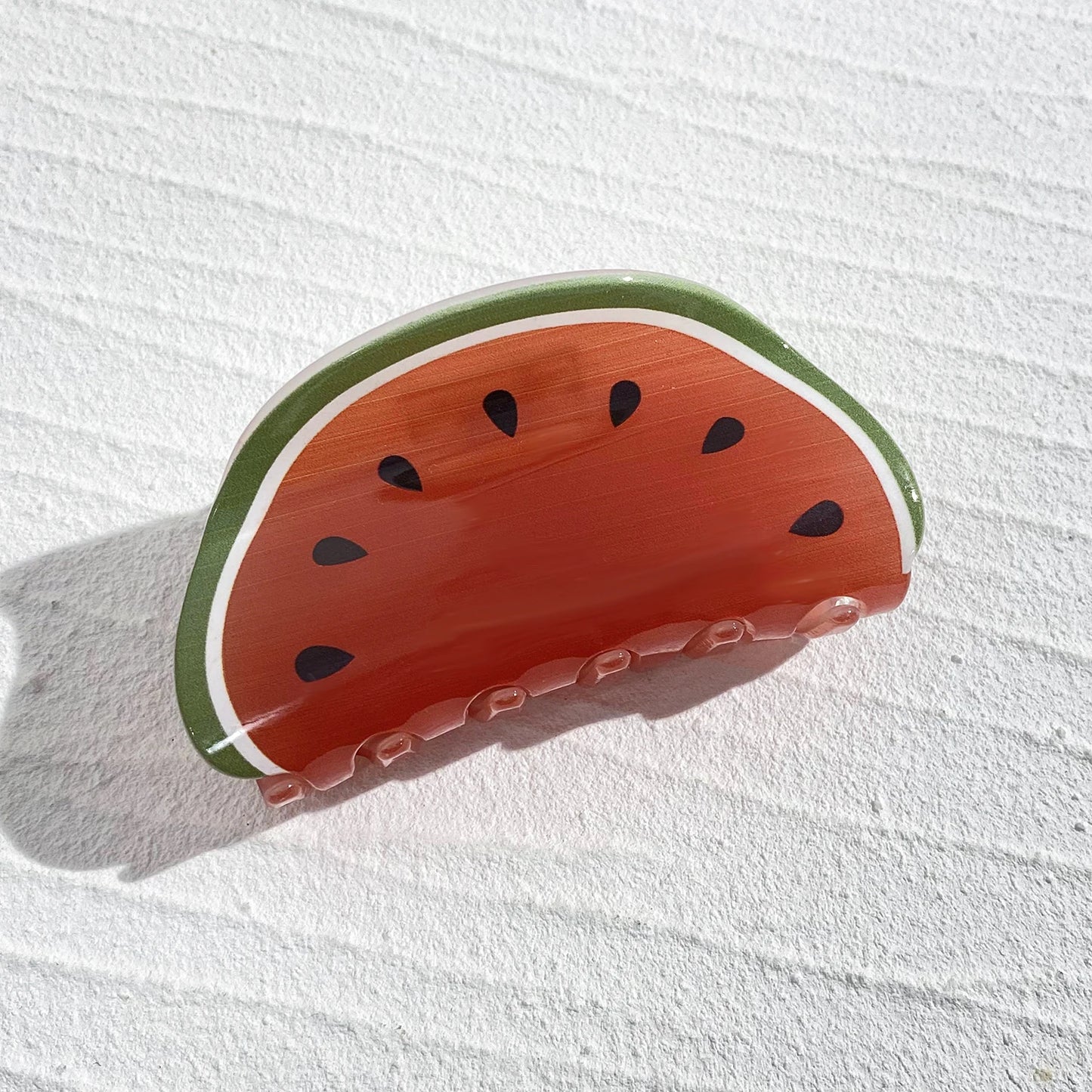 Pinza Capelli Frutta Kawaii – Clip Acrilica Grande Donna