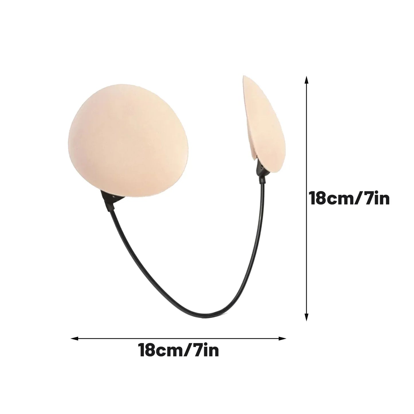 Reggiseno adesivo senza spalline per un décolleté perfetto effetto push up