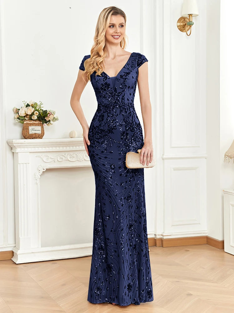abito cerimonia damigella champagne elegante completo