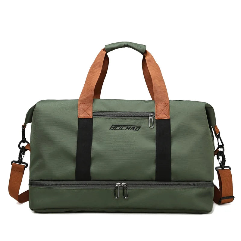 Borsa weekender / palestra donna 2025 – duffle impermeabile, compatta e versatile con tracolla e formato carry-on