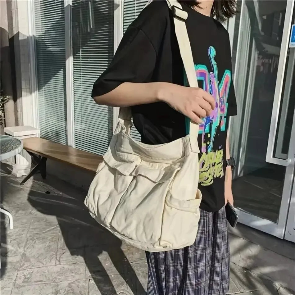 Borsa a tracolla donna con tasche e scomparti - foto 58 della galleria