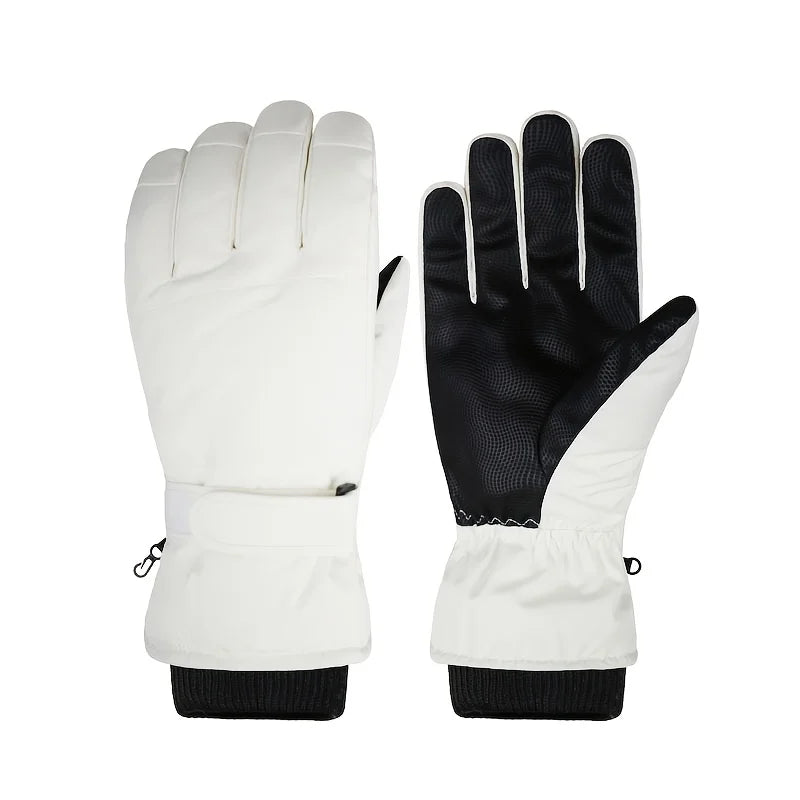 Guanti da sci invernali unisex – impermeabili, antivento, touchscreen e caldi per sport all'aperto