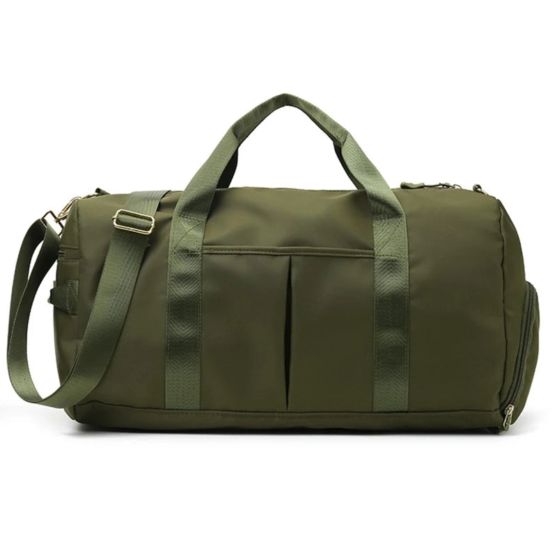 Borsa palestra donna 2025 – duffel leggero con scomparto scarpe, impermeabile e grande capienza