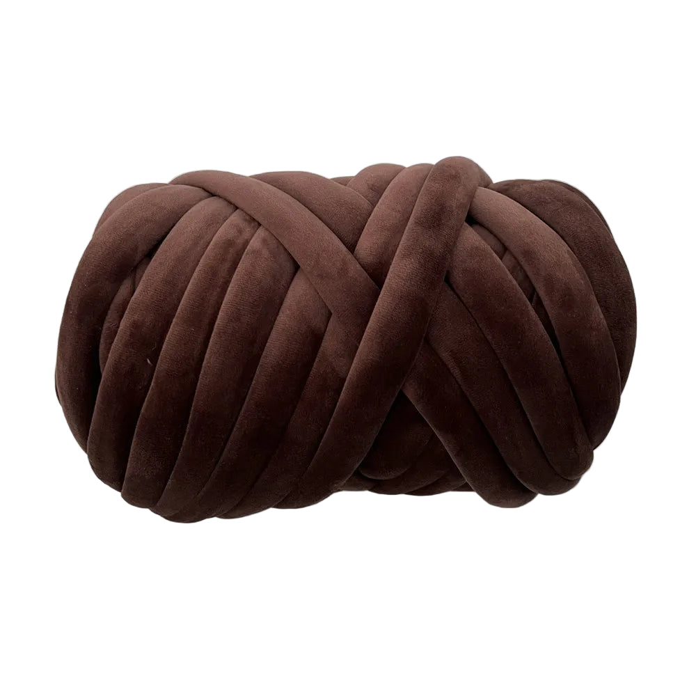 Filato marshmallow in velluto 1 kg – gomitol per ghirlande, borse all'uncinetto o progetti fai-da-te morbidi