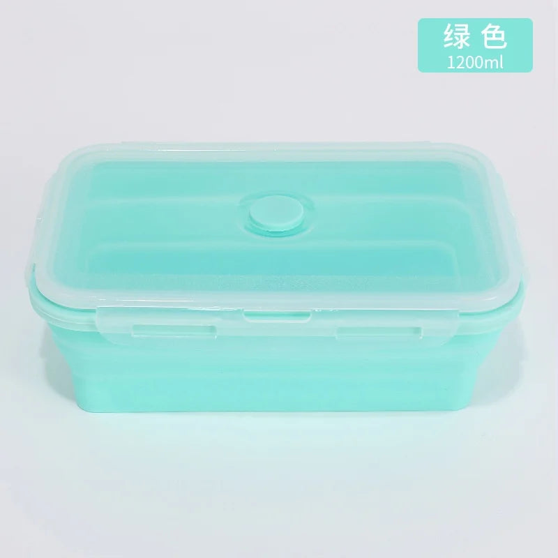 Contenitori Alimentari Pieghevoli 4 Pezzi – Set Salvaspazio in Silicone