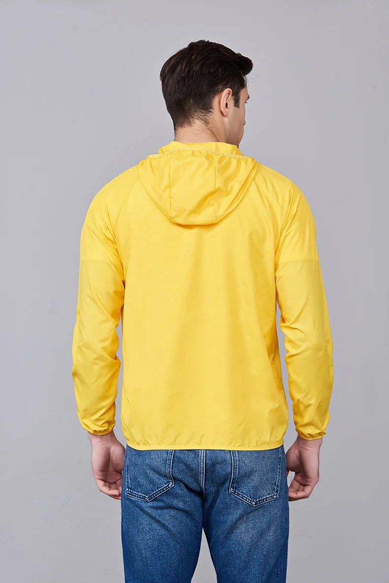 Giacca trekking unisex impermeabile e quick-dry – antivento, anti-UV e pieghevole per escursioni