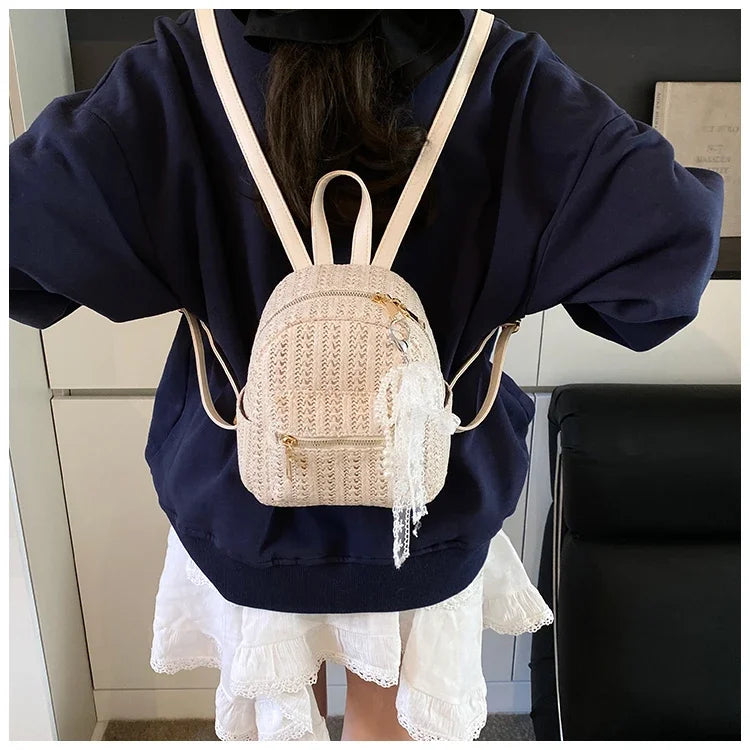 Zaino Mini Donna in Paglia 2025 – Casual Estivo e Versatile