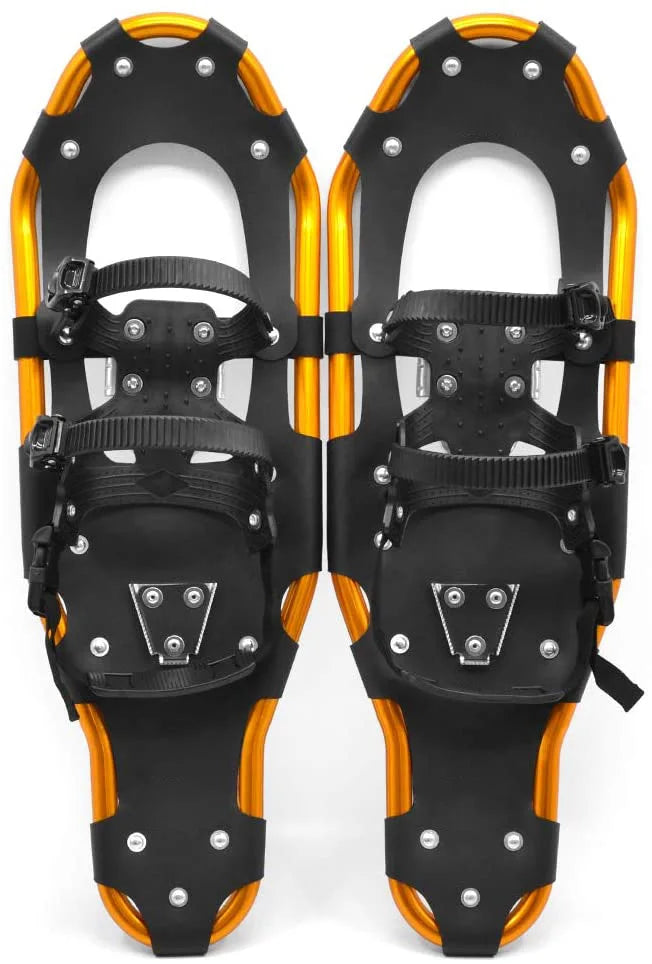 Racchette da sci/skates in alluminio regolabili – short ski “sliding” leggeri per neve, sport outdoor