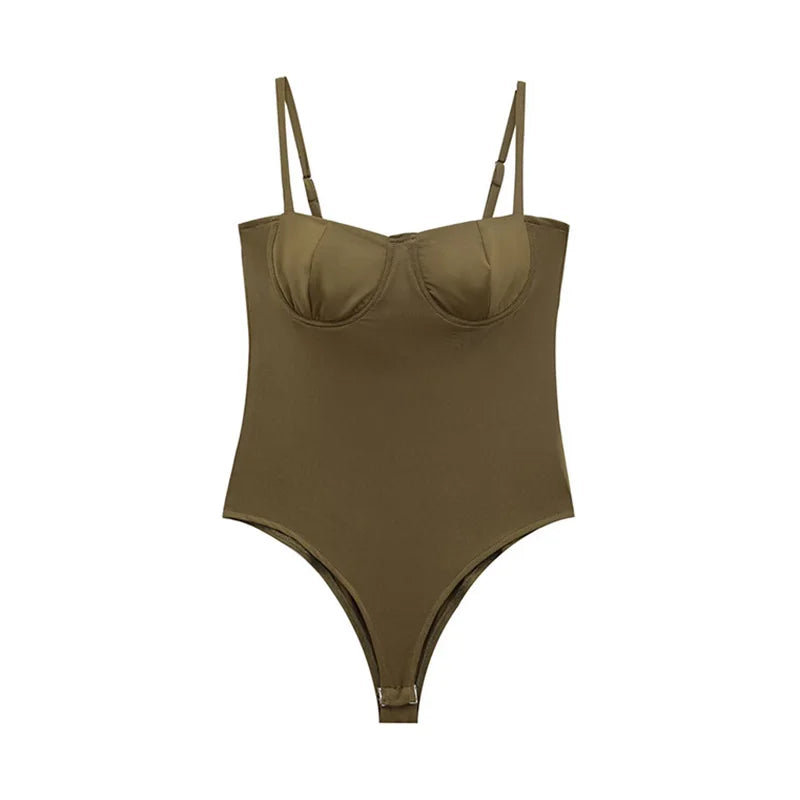 Completo donne 2025 – Pantaloni vita alta largo + body + top in coordinato con cintura inclusa