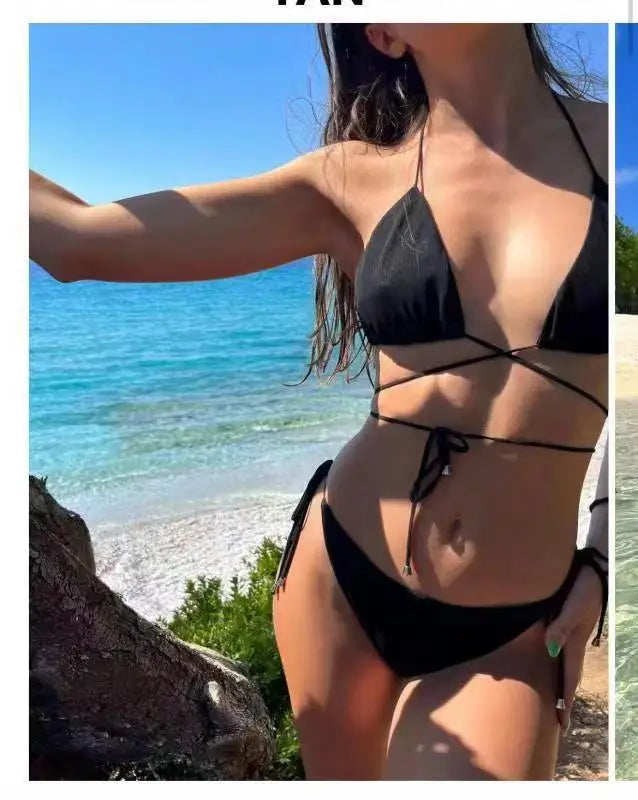 Bikini String Semi-Trasparente – Abbronzatura Uniforme sotto il costume da bagno