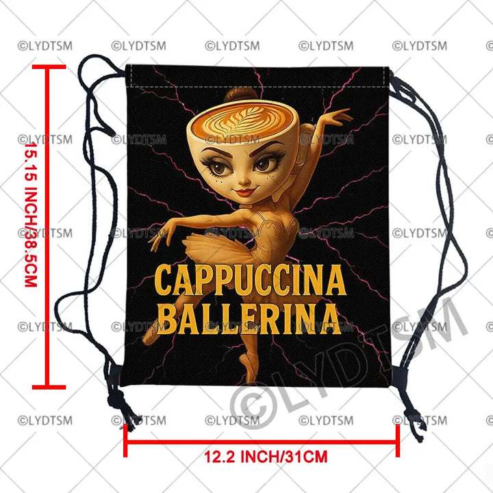 Zaino Brr Brr Patapim | Character meme Italian Brainrot da collezione
