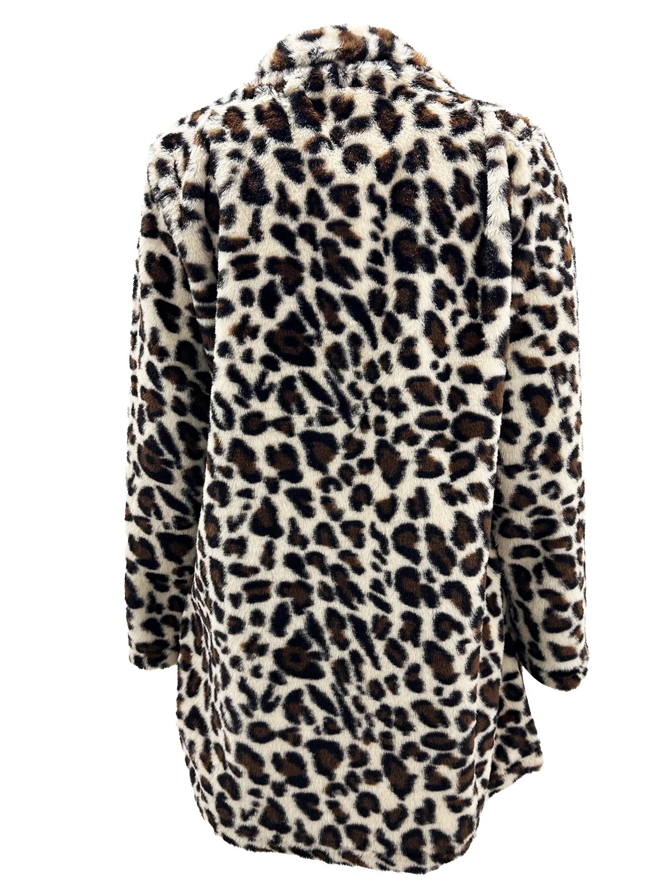 Cappotto donna oversize leopardo – abbigliamento autunno/inverno 2025, stampa leopardata, vestibilità ampia, top casual