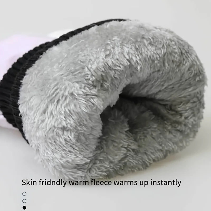 Guanti da sci invernali unisex – impermeabili, antivento, touchscreen e caldi per sport all'aperto