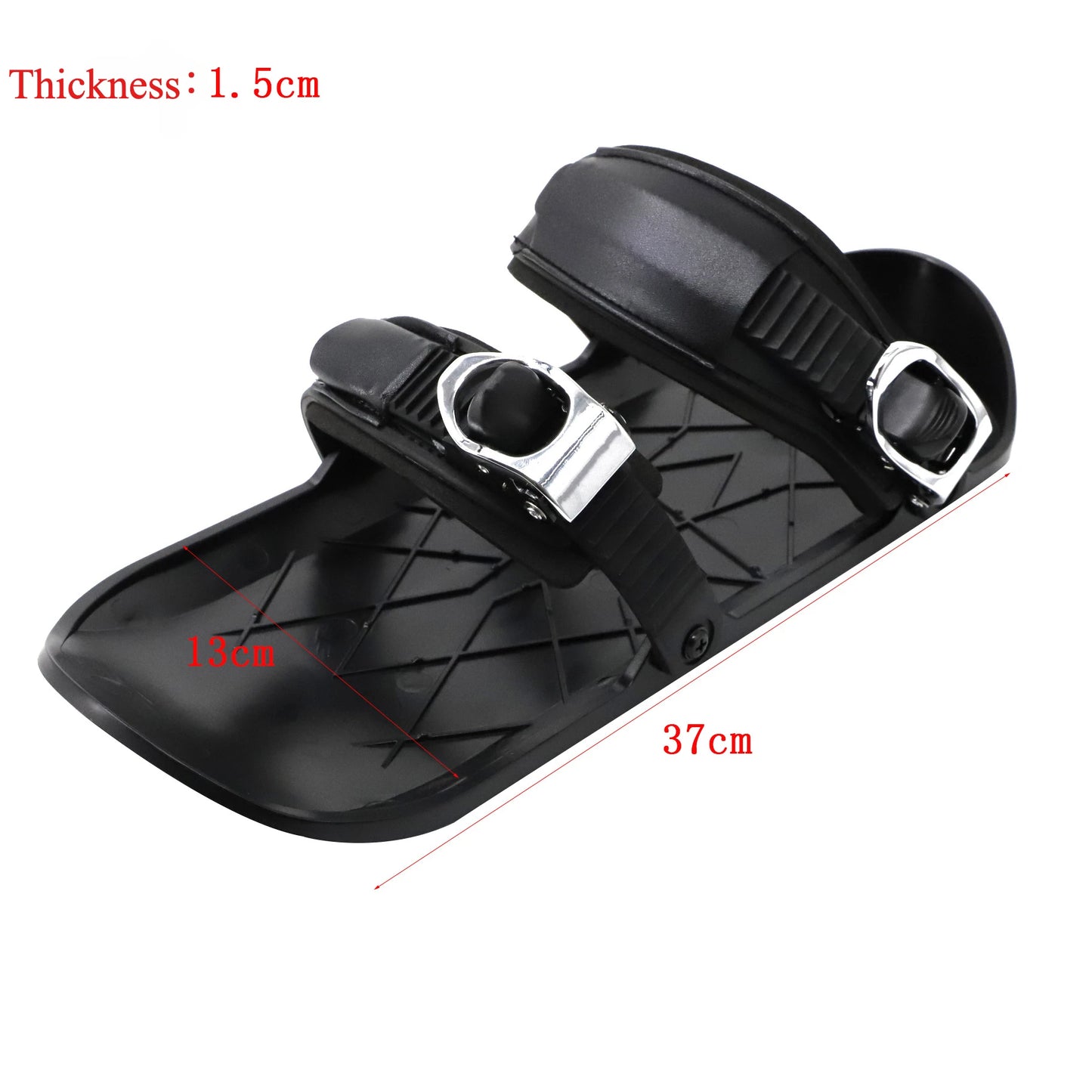 Racchette da sci/snowboard unisex in plastica rigida – boots high-quality “sliding” per pista e cross-country 2025