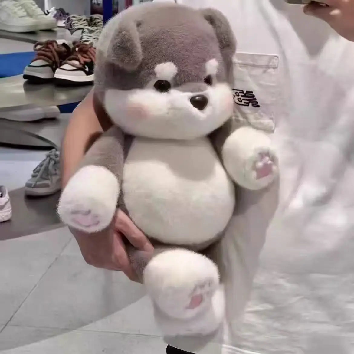 Cute Highland Calf Doll Running Little Cow Su 45cm Plush Toy Companion Toy Holiday Gift Decorative Ornament In Stock