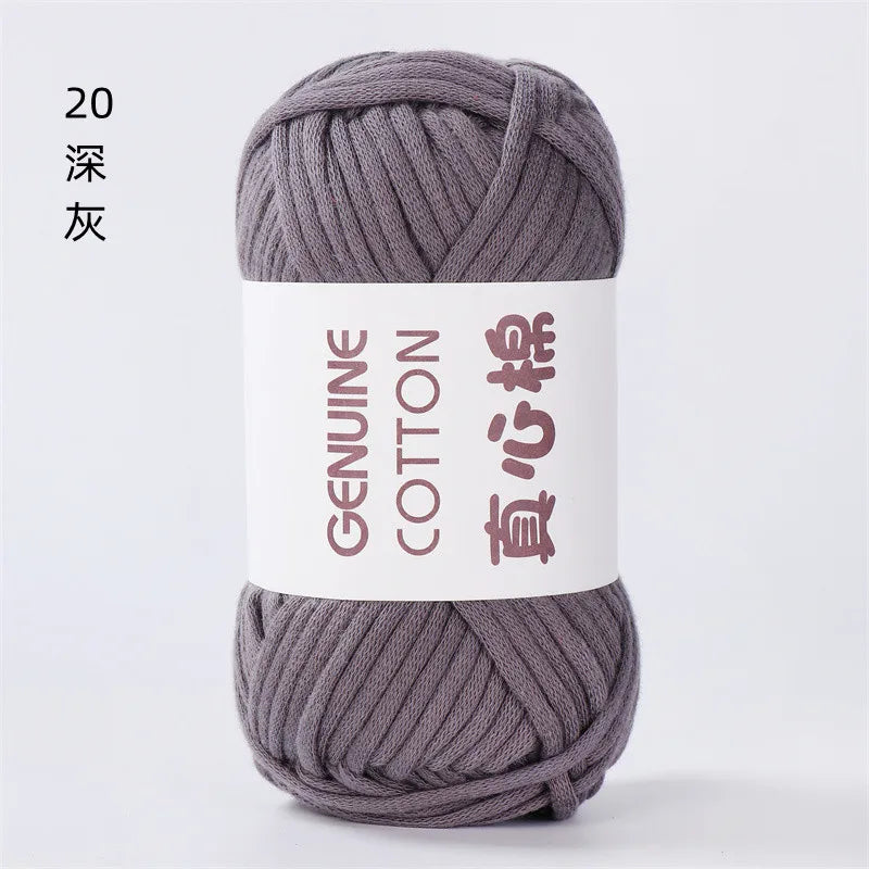 Filato Hollow per Uncinetto da 3–4,5 mm – Filo Rotondo per Borse, Cuscini, Amigurumi e Progetti di Alta Qualità